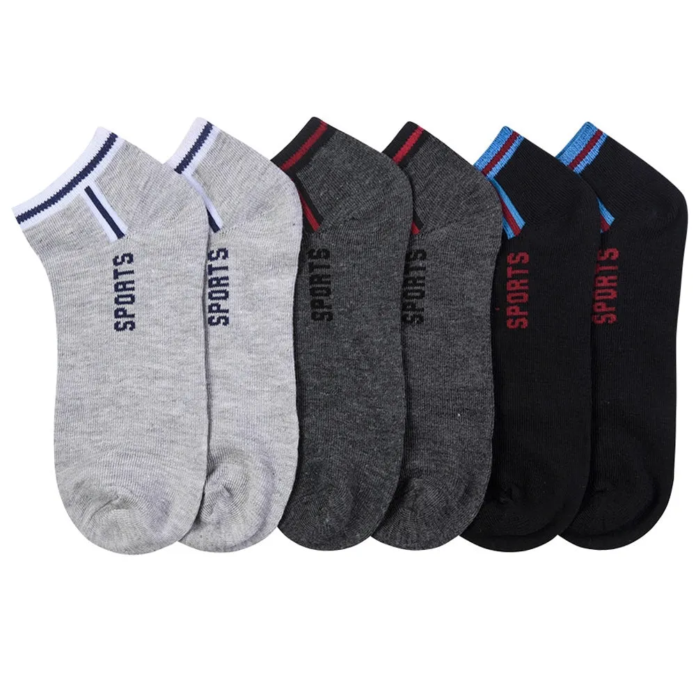 12 Pairs Sport Socks Ankle Quarter Crew Mens Stretchy Low Cut Size 9-11 Assorted
