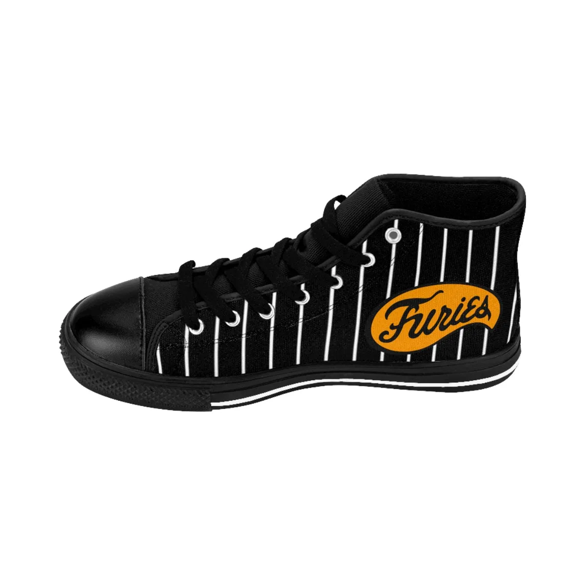 Baseball Furies - The Warriors Shoes | Black High-top Sneakers