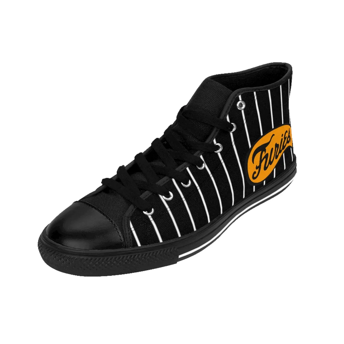 Baseball Furies - The Warriors Shoes | Black High-top Sneakers