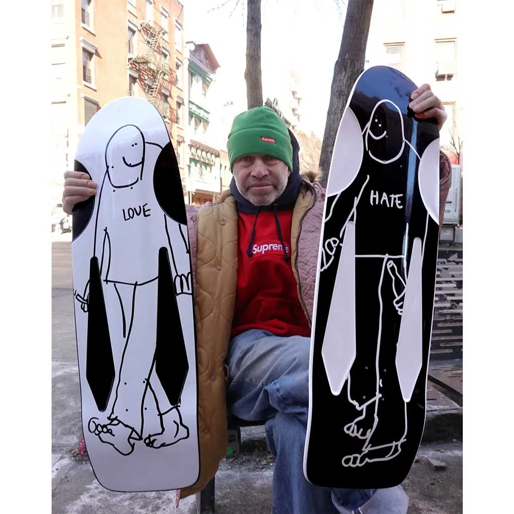 KROOKED SKATE SHOP DAY 2025 BEAMER LOVE (BLACK)