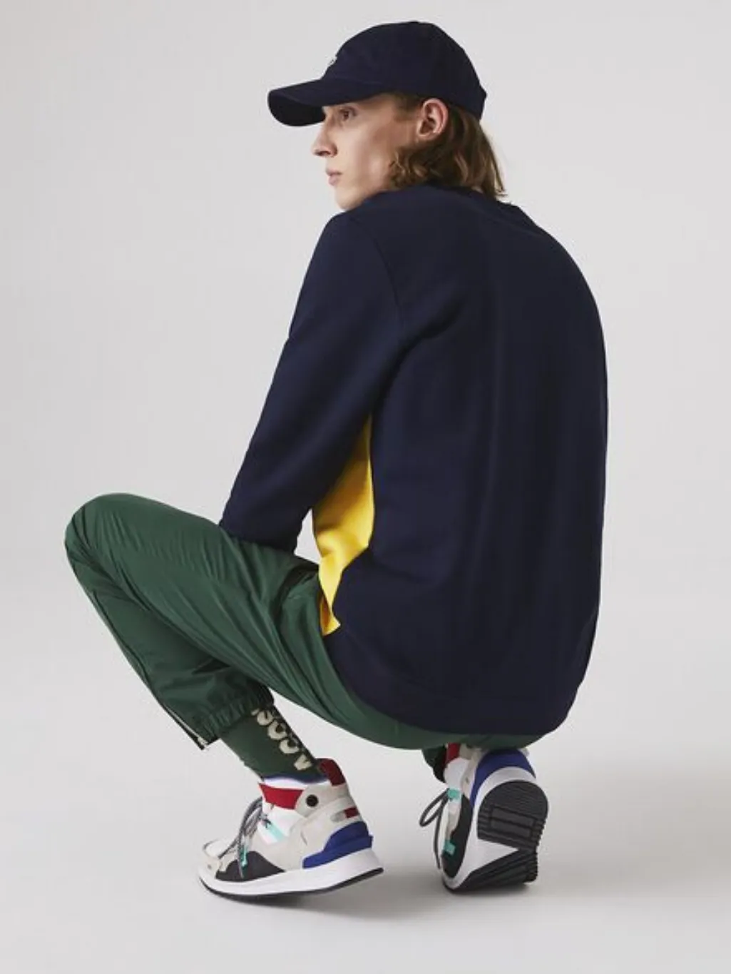 Lacoste Lifestyle Colour Block Sweatshirt