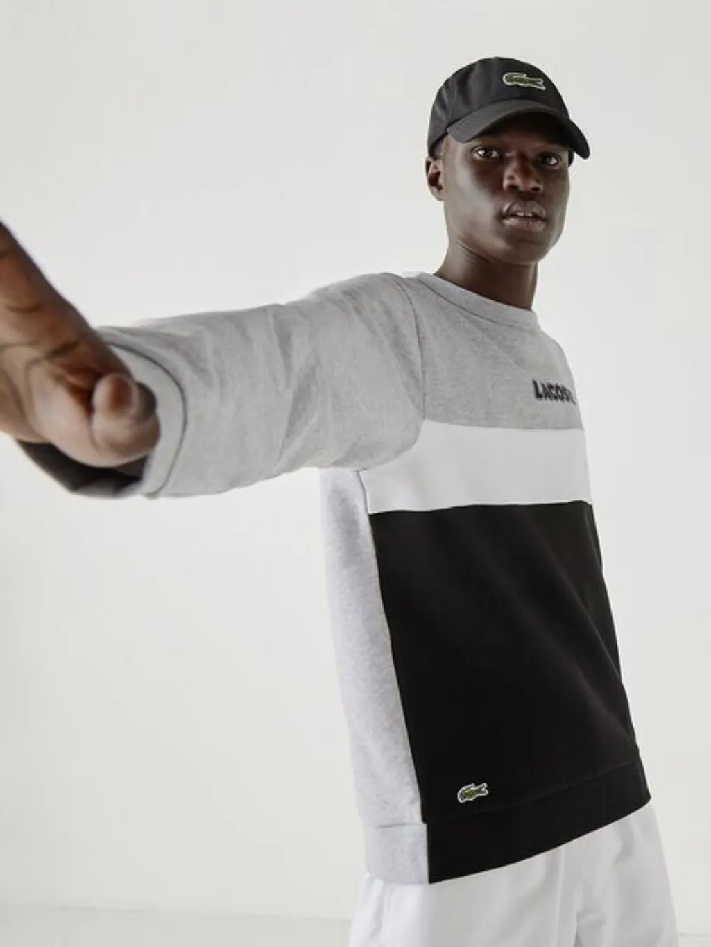 Lacoste Lifestyle Colour Block Sweatshirt