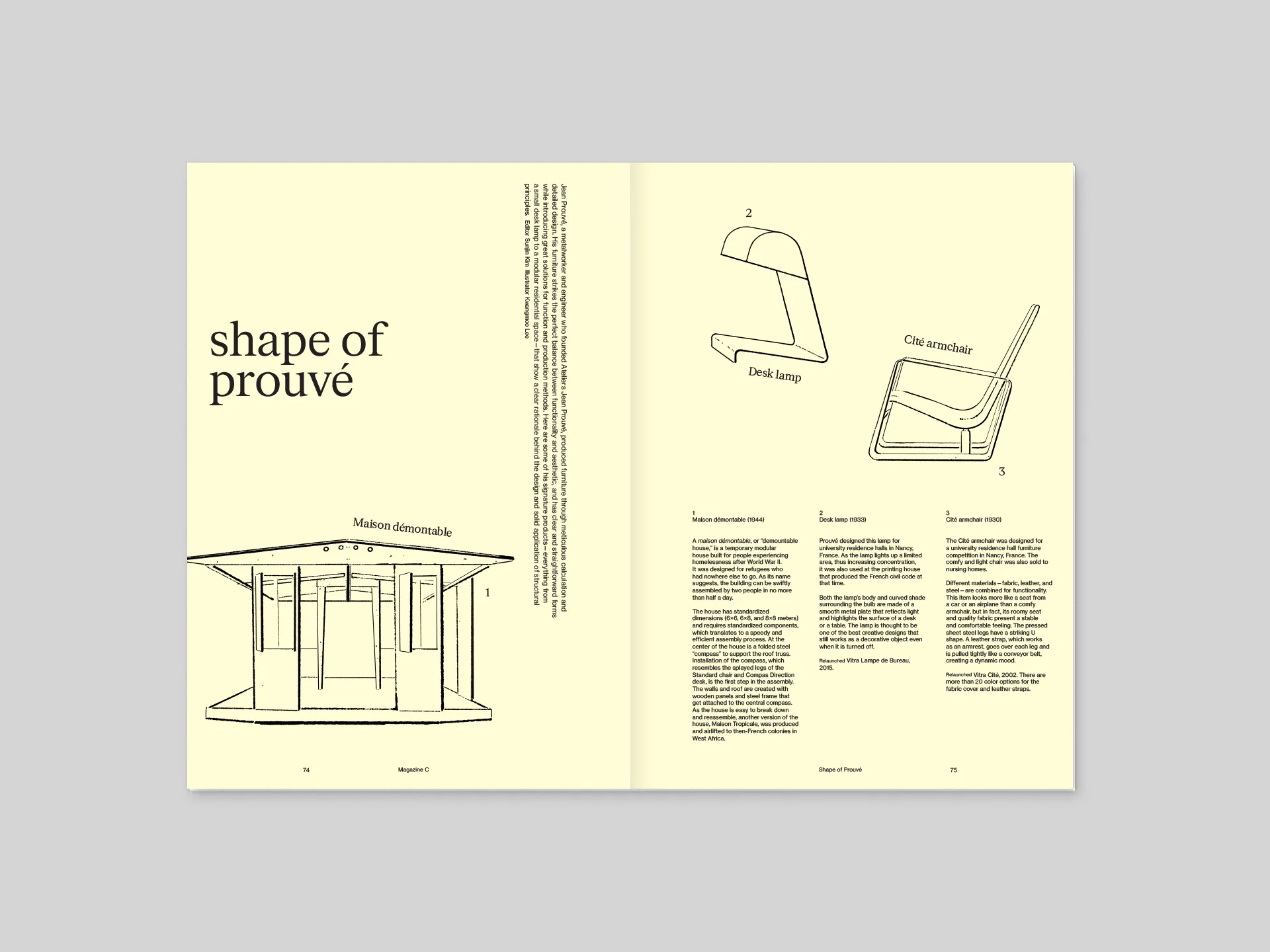 Magazine C: Issue 01 Standard Chair