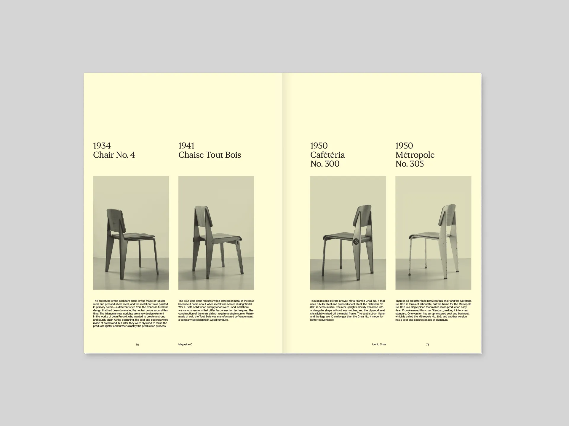 Magazine C: Issue 01 Standard Chair