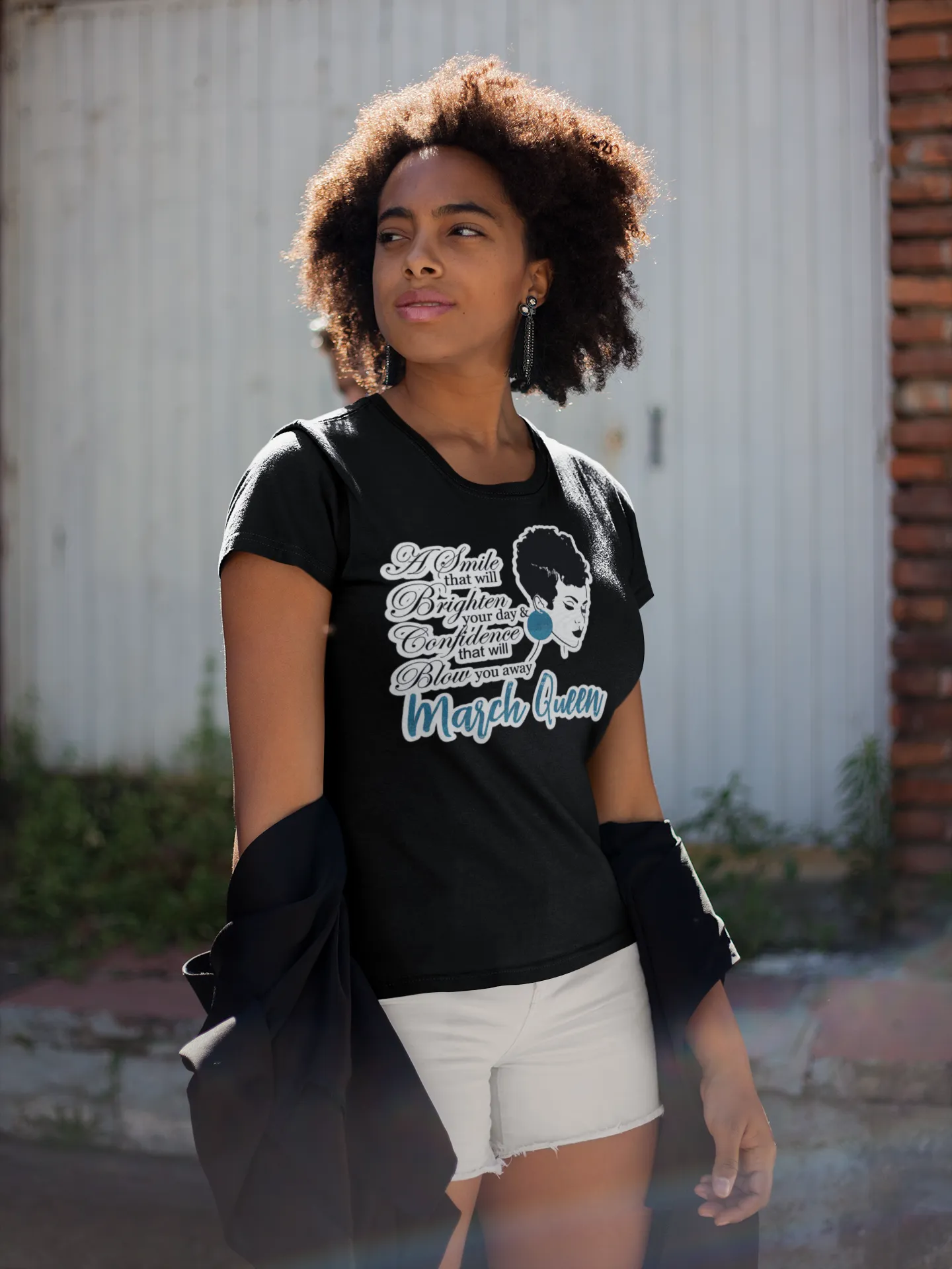 March Birthday Queen T-Shirt