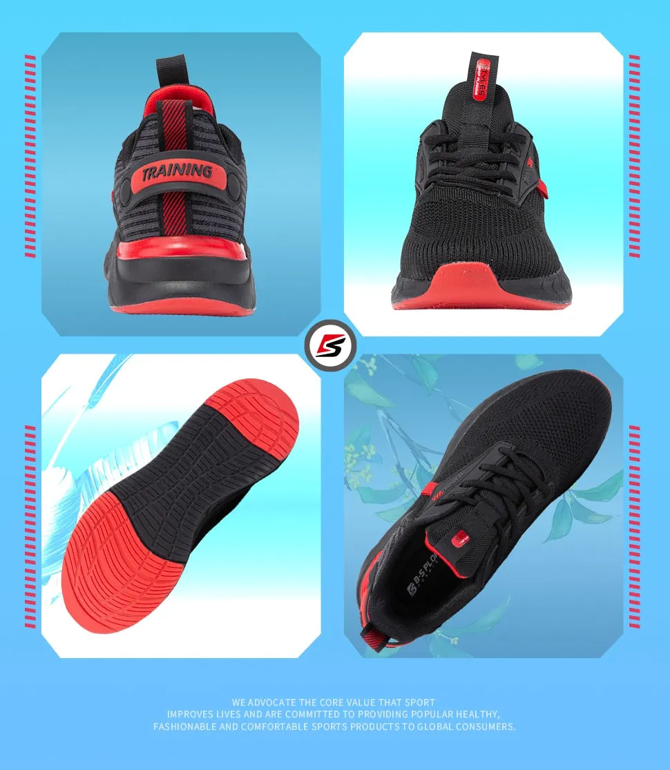 Men's Sneaker Breathable Running Shoes Casual Sneaker Original Light Shock Absorption Male Tennis Shoes