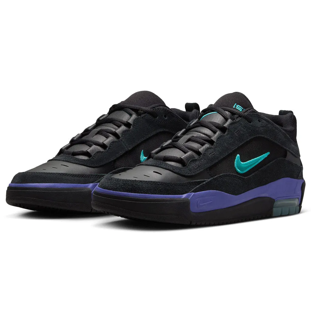 NIKE SB AIR MAX ISHOD - BLACK/DUSTY CACTUS-BLACK-PERSIAN VIOLET