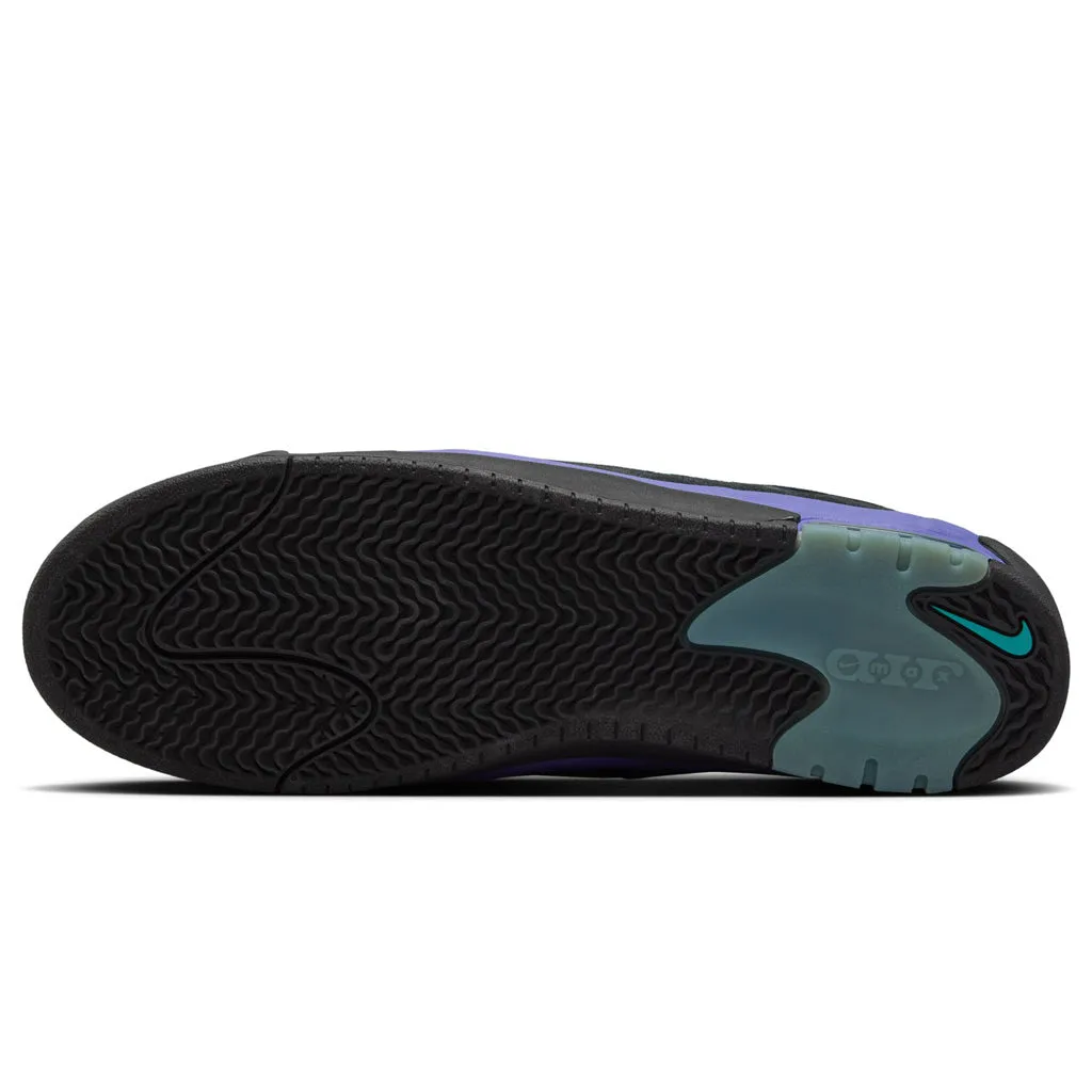 NIKE SB AIR MAX ISHOD - BLACK/DUSTY CACTUS-BLACK-PERSIAN VIOLET