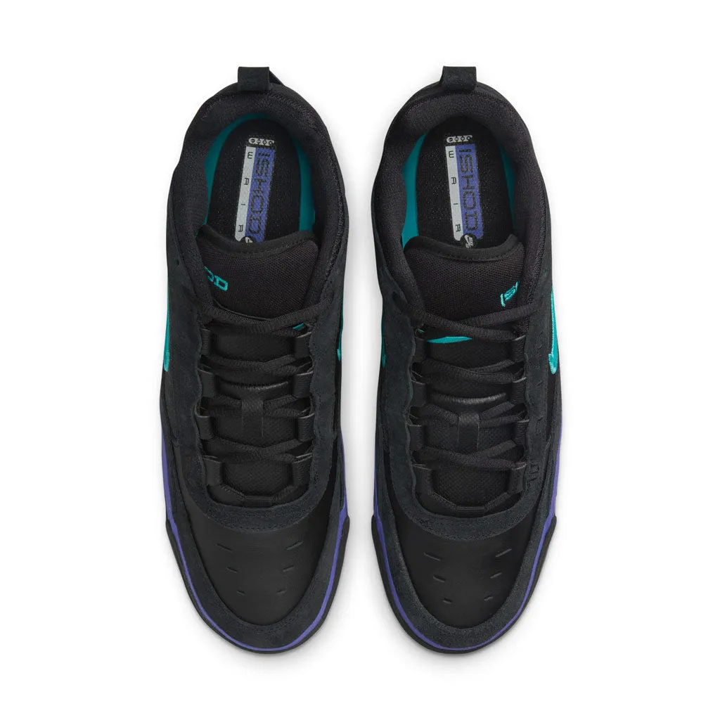 NIKE SB AIR MAX ISHOD - BLACK/DUSTY CACTUS-BLACK-PERSIAN VIOLET