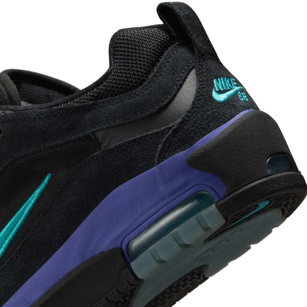 NIKE SB AIR MAX ISHOD - BLACK/DUSTY CACTUS-BLACK-PERSIAN VIOLET