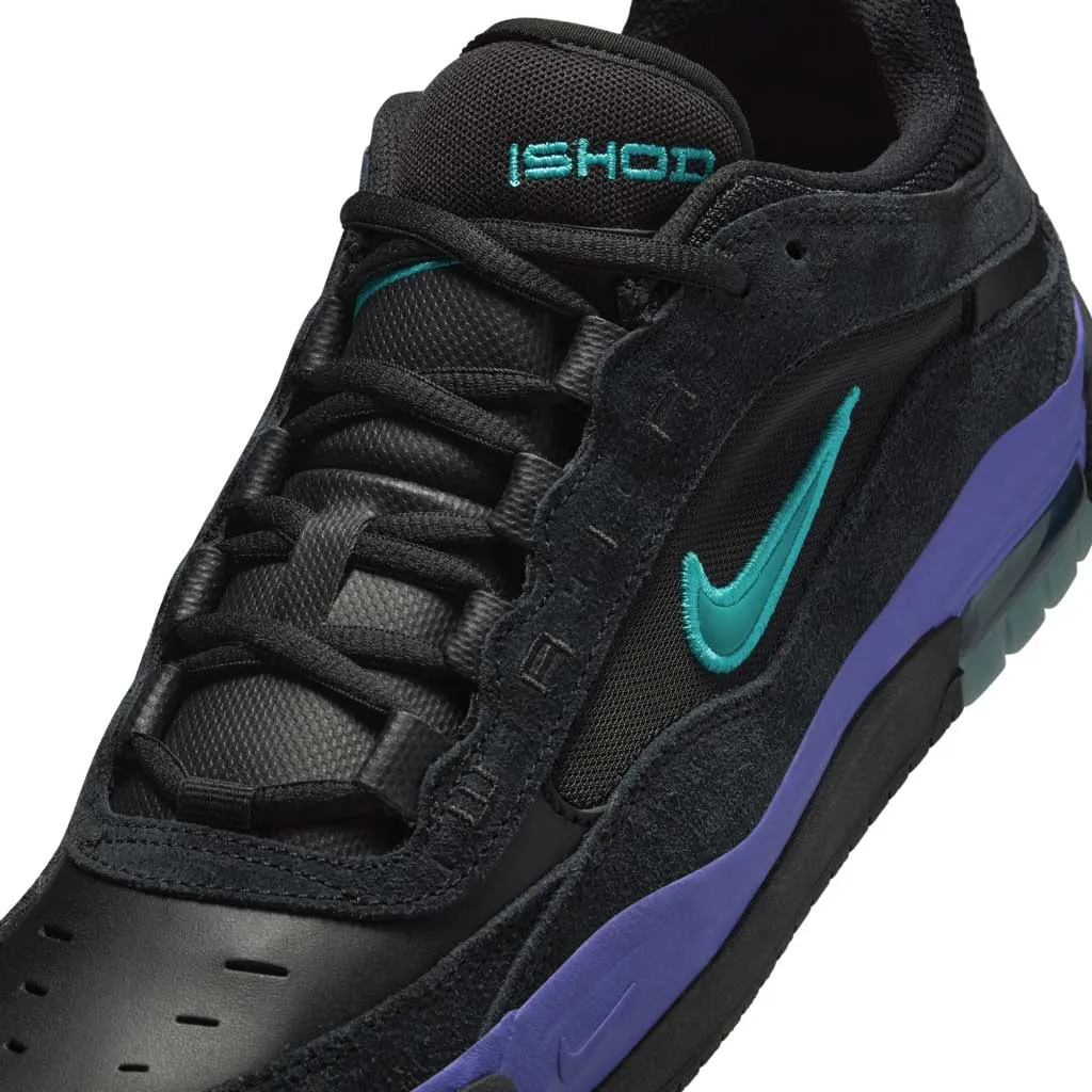 NIKE SB AIR MAX ISHOD - BLACK/DUSTY CACTUS-BLACK-PERSIAN VIOLET