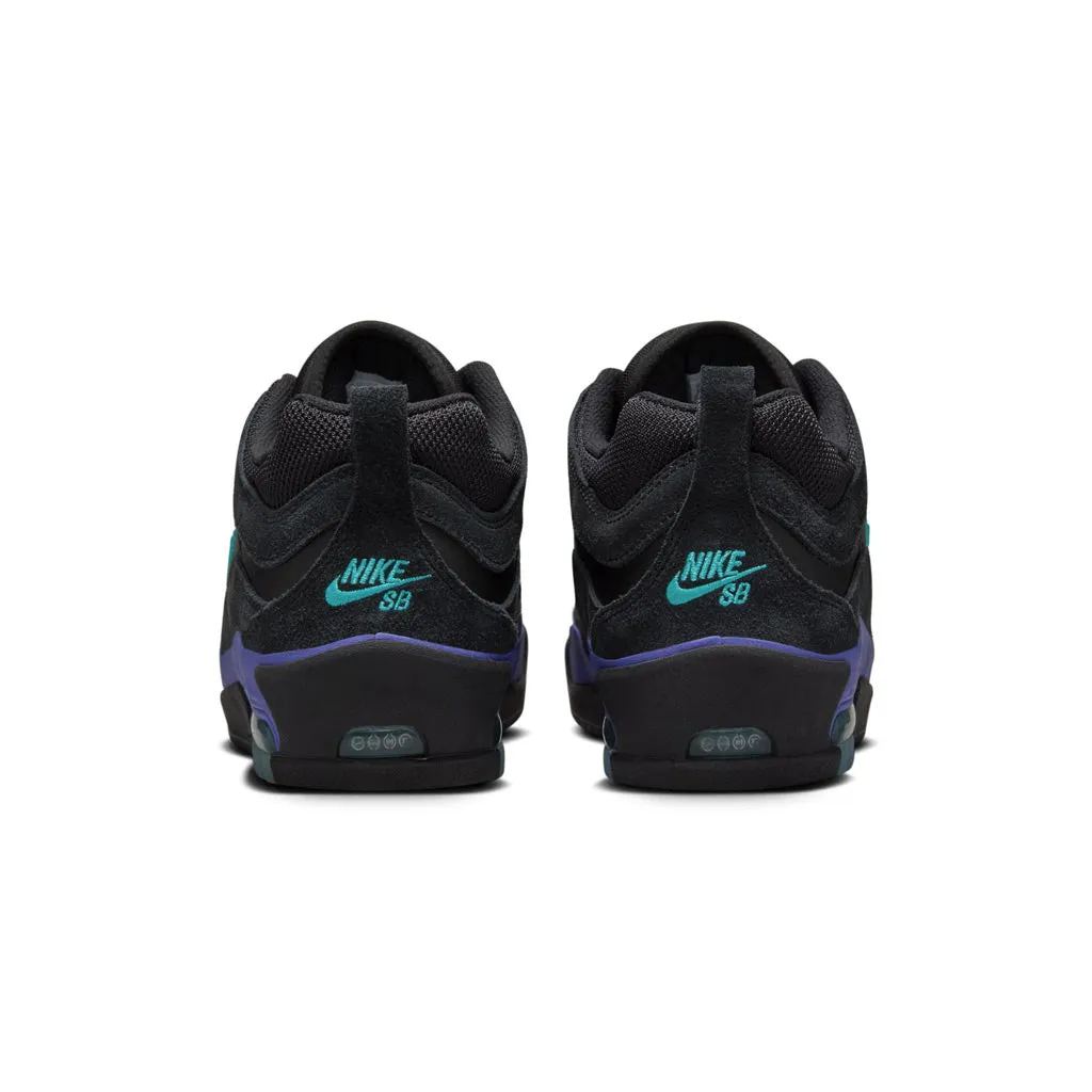 NIKE SB AIR MAX ISHOD - BLACK/DUSTY CACTUS-BLACK-PERSIAN VIOLET