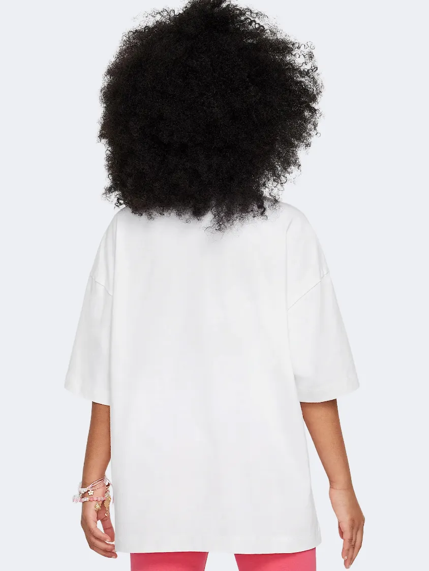 Nike Sportswear  Girls Lifestyle T-Shirt White