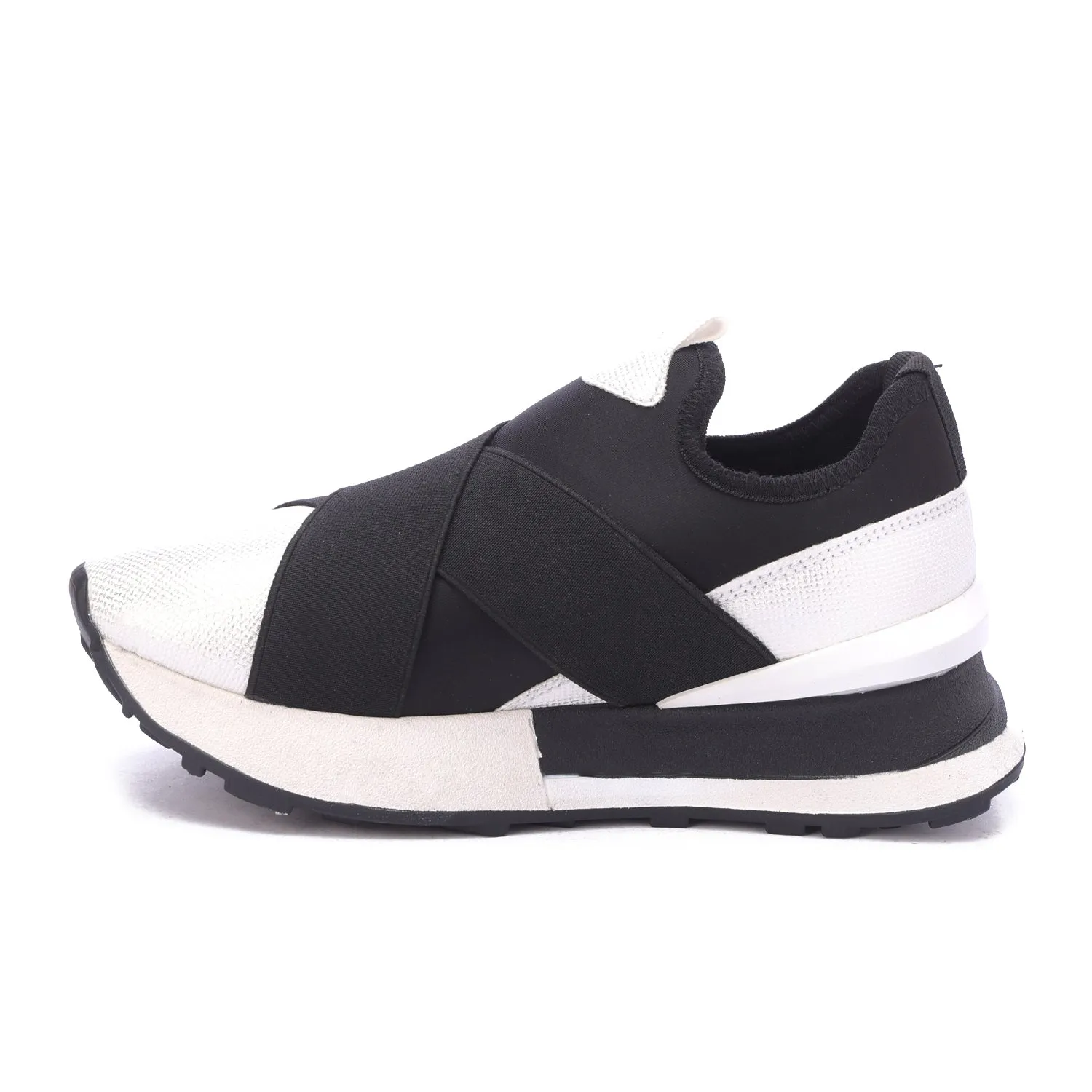 SERGIO Slip-On Sneakers-White