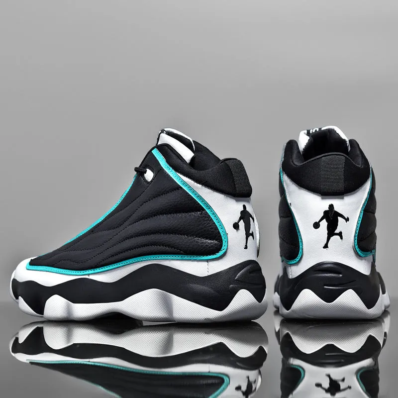 Sportliche Herren High-Top Atmungsaktive Basketballschuhe fr den Sommer
