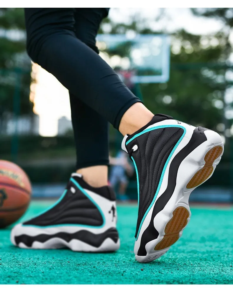 Sportliche Herren High-Top Atmungsaktive Basketballschuhe fr den Sommer