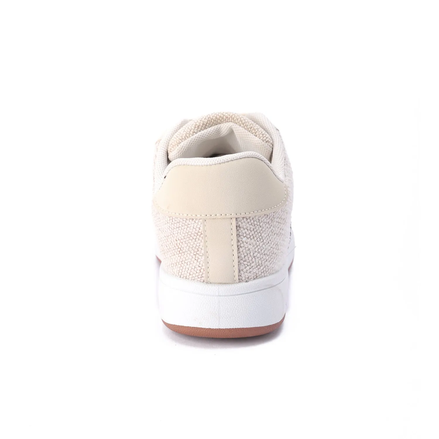 Striped Sidewall Sneaker - Beige