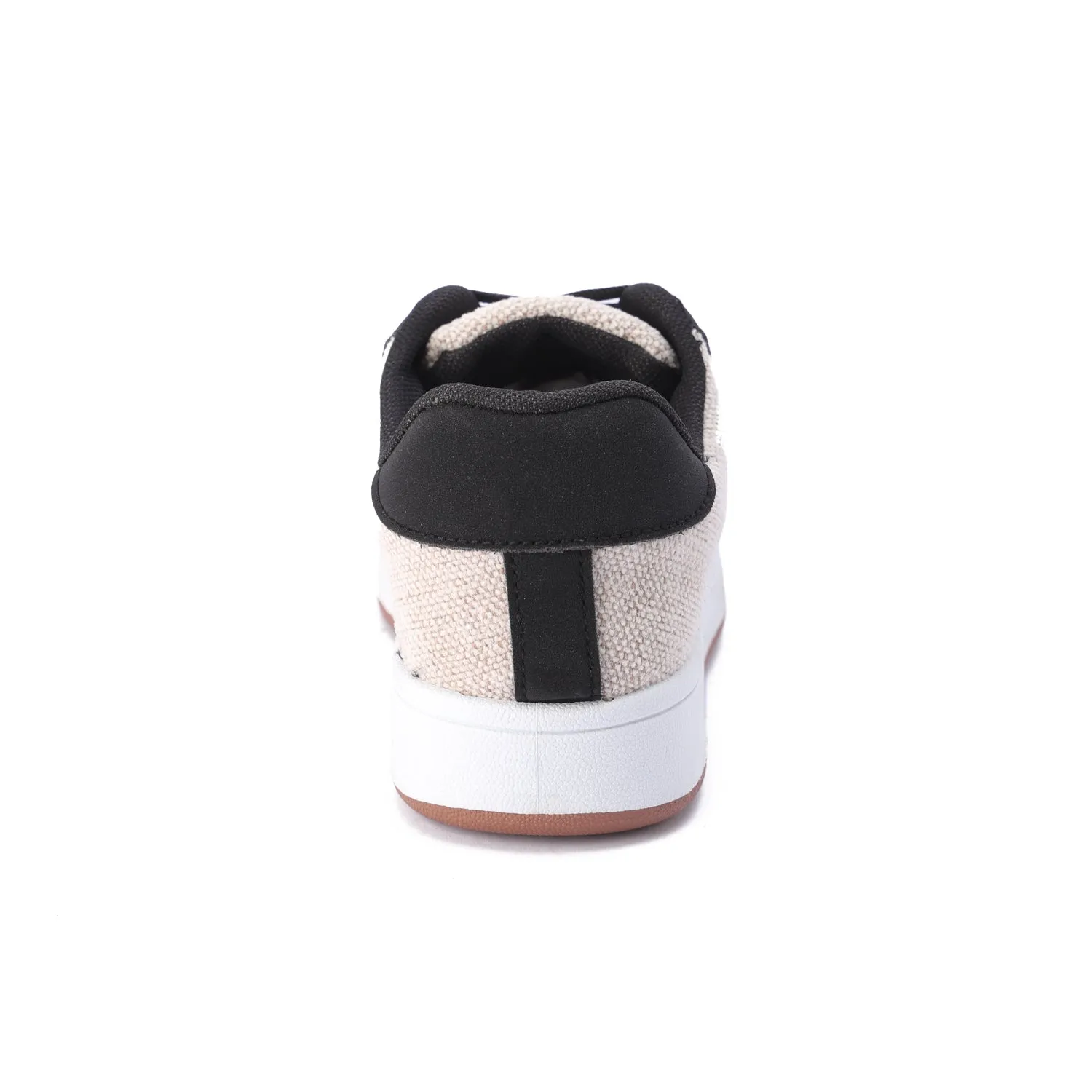Striped Sidewall Sneaker - Black