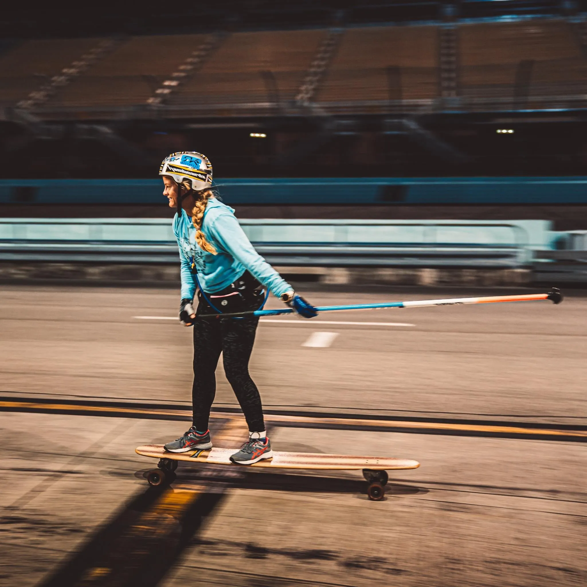 SUPSkate Race Skate Pole