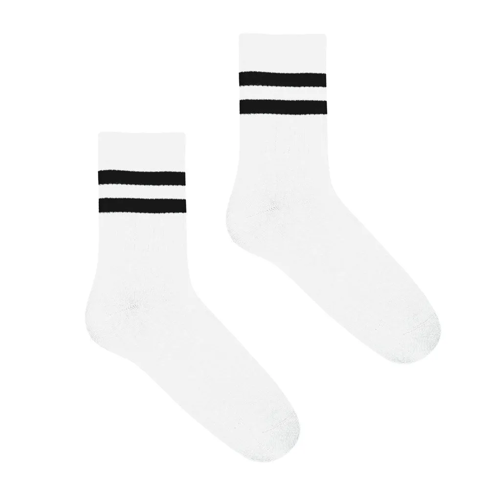 Tennis Socks White & Black