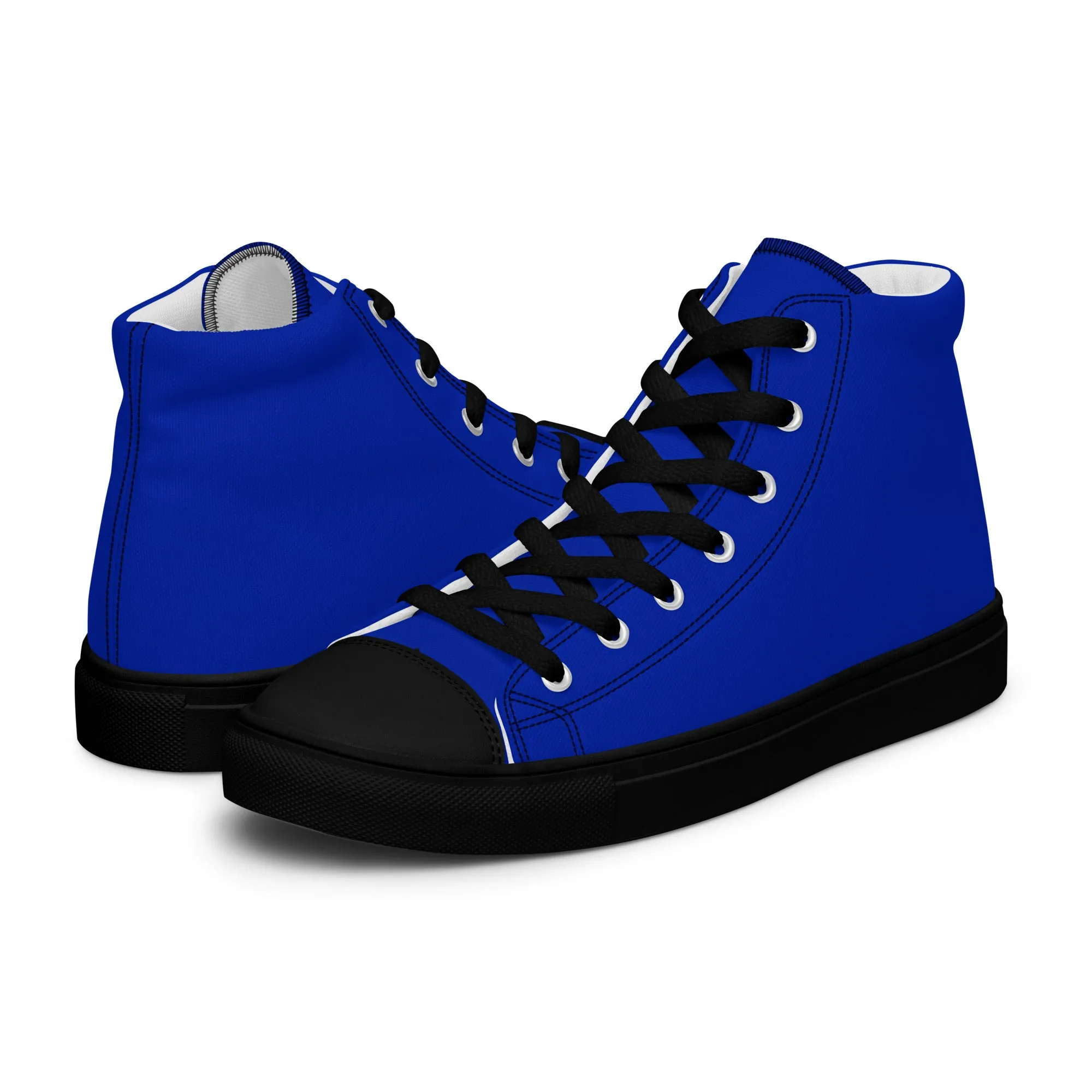 Women’s Royal Blue High Top Shoes