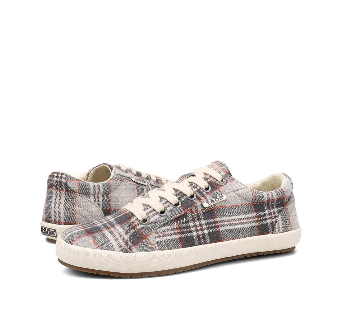Women's Taos Star Color: Grey Plaid