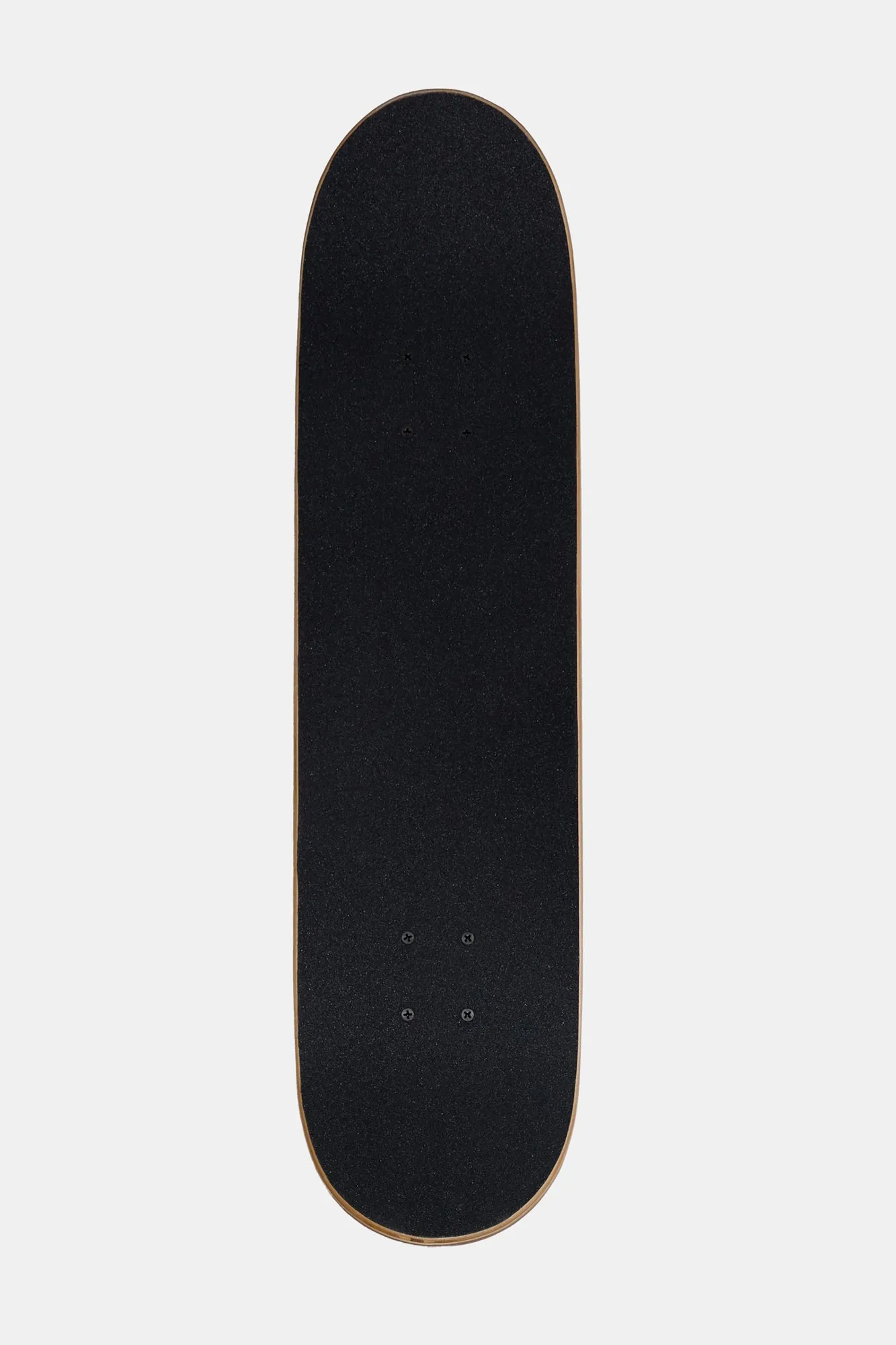 Zoo York Black & White Split Logo Skateboard 8"